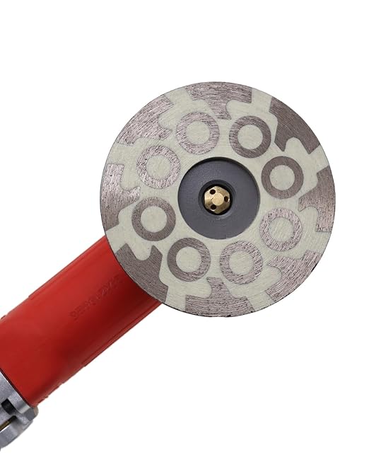 4" Flat Resin Filled Grinding Wheel, Diamond Cup Wheel with 5/8’’-11 Thread for Granite Marble Engineered Stone (Fine)