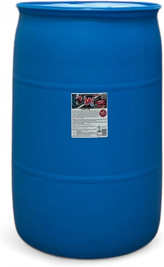 Touchless Car Wash Shampoo by Wash Chems (55 Gallon Drum, 208.1 L) – Commercial Grade Auto Cleaner –Automated Car Wash Equipment Compatible - Great for Cars, Trucks, Motorcycles, Mopeds, ATVs