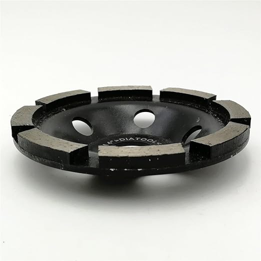 SHDIATOOL 4 Inch Single Row Diamond Grinding Cup Wheel for Concrete Granite Marble Masonry Brick Fits 5/8 Inch Arbor