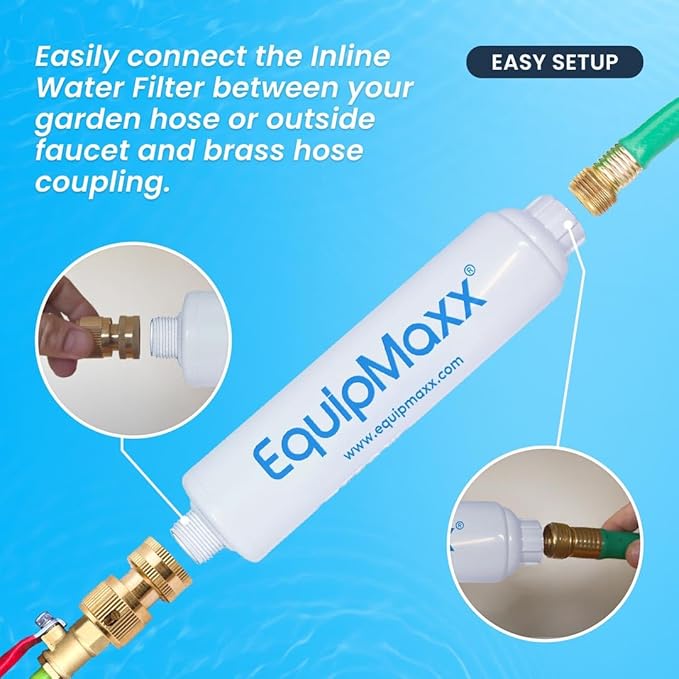20 Feet Long Reach Solar Panel Cleaning Brush with Inline Water Filter, Telescopic Extendable for Roof Mounted Solar Panel and Window Cleaning: Water Fed Pole Cleaning Kit