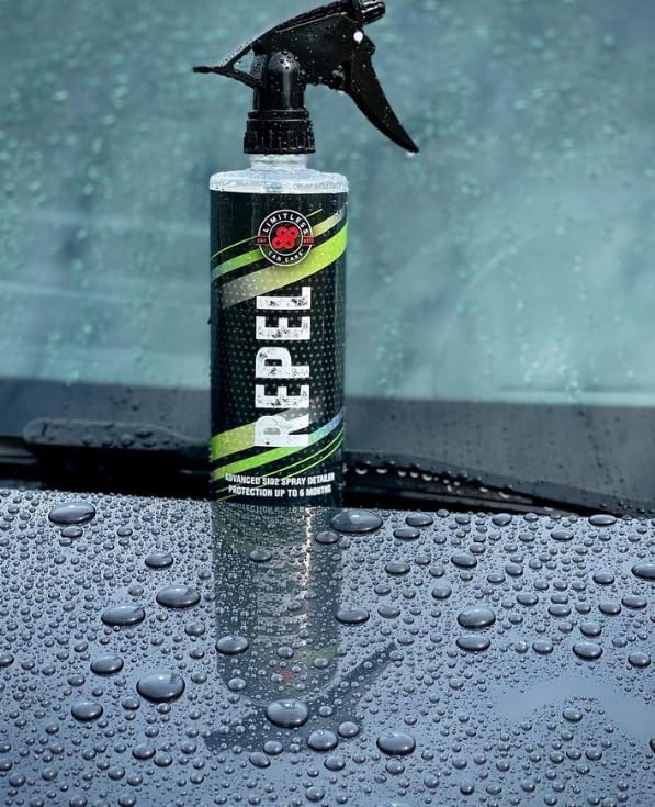 Limitless Car Care Repel Extend Protection of Waxes, Sealants, Coatings | Quick, Waterless Detailer Spray for Car Detailing | Clay Bar, Drying Aid, Si02 Spray (32oz)