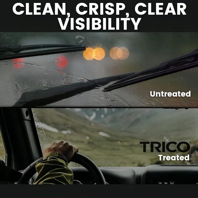 TRICO Diamond 19" + 18" Premium Automotive Replacement Windshield Wiper Blades (Set of 2), Passenger and Driver Side All-Weather Beam Wiper Blades for Select Vehicle Models