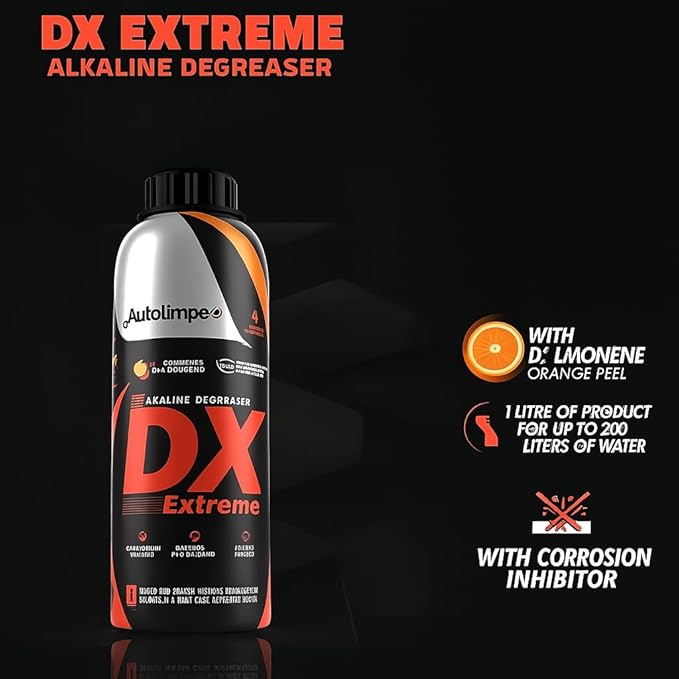 Autolimpe Extreme Cleaning Kit – 3x 1L (HFX Acid Cleaner, DX Alkaline Degreaser, SX Automotive Detergent)