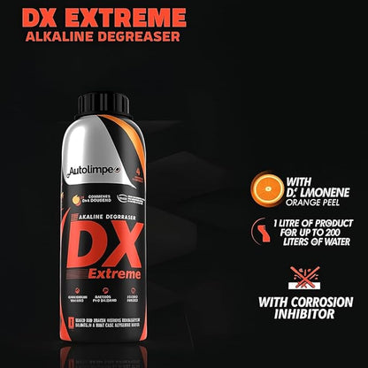 Autolimpe Extreme Cleaning Kit – 3x 1L (HFX Acid Cleaner, DX Alkaline Degreaser, SX Automotive Detergent)