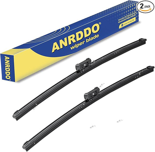 2 Wipers Factory Replacement For Volvo C30 S40 V50 V60 S80 C70 V70 XC70 XC60 Original Equipment Windshield Wiper Blade Set - 26"/20" (Set of 2) Top Lock