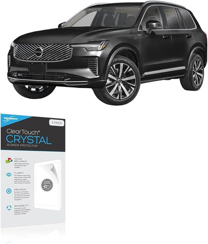 BoxWave Screen Protector Compatible with Volvo 2026 XC90 Display (11.2 in) - ClearTouch Crystal (2-Pack), HD Film Skin - Shields from Scratches