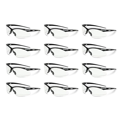 Jackson Safety SG Safety Glasses – Eye Protection for Men and Women – ANSI Z87.1 (Pack of 12)