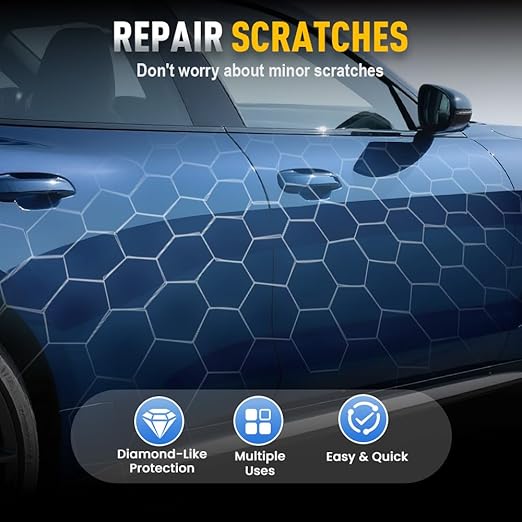 Car Scratch Remover, 2025 New Scratch Remover for Vehicles, Car Scratch Repair Paste, Car Scratch Remover Kit with Wipe Sponge, Car Polishing Wax for Vehicles Deep Scratches (3Set)