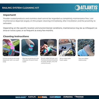 Atlantis E0100-K001 Railing System Cleaning Kit