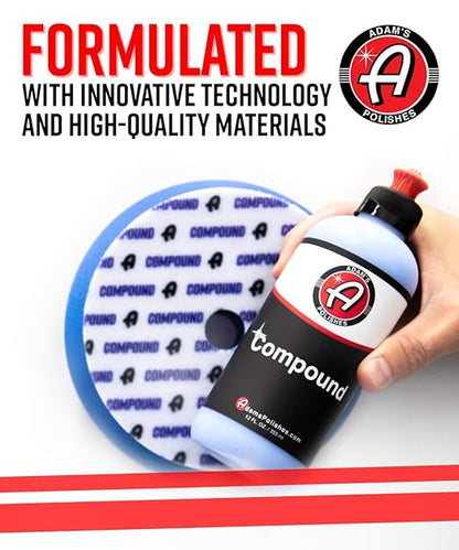 Adam's Polishes 2-Step Polishing System 12oz Combo - Silicone-Free, Body Shop Safe Formula - Quick, Professional Correcting and Polishing Results for Clear Coat, Gel Coat, Single Stage Finishes