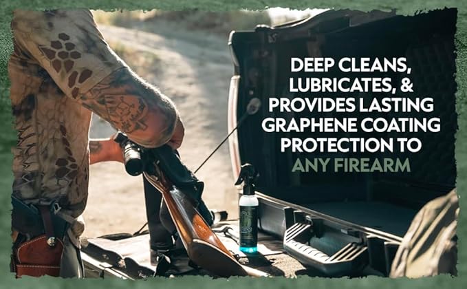 Riptide Armory Advanced Gun Cleaner & Gun Oil Kit - Cleans, Lubes, Protects Targeted Long-Lasting Formula - Nano Coat Technology - Veteran Founded & Formulated by Former US Navy Seal