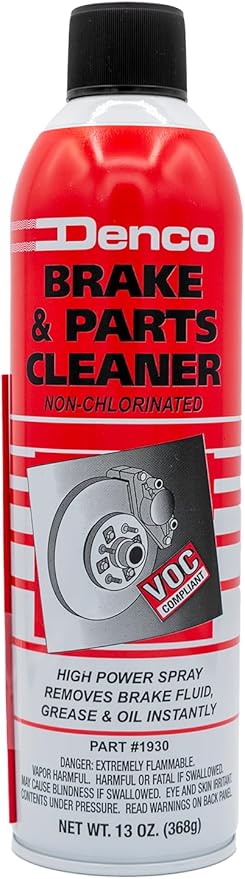 Denco #1930 Brake & Parts Cleaner - 13 OZ Net Wt - 15.3 FL OZ - 12 to 88 Pack (44)