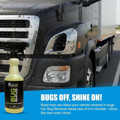 Image Wash Products Bug Remover – Best Bug Remover for Cars/Truck Exterior | Bug Cleaner for Vehicles, Car Bug Remover Spray, Bug Off Car Cleaner, Bug Wash for Cars (16 Fl Oz)