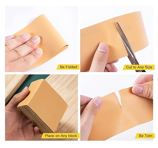 S SATC 1000 Grit PSA Longboard Sandpaper 20 Yard Long Continuous Roll, 2-3/4" Wide Self Adhesive Stickyback Sanding Sheets for Automotive, Hand Sanding Blocks,Woodworking, Metal, Plastic