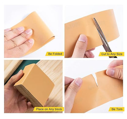 S SATC 1000 Grit PSA Longboard Sandpaper 20 Yard Long Continuous Roll, 2-3/4" Wide Self Adhesive Stickyback Sanding Sheets for Automotive, Hand Sanding Blocks,Woodworking, Metal, Plastic
