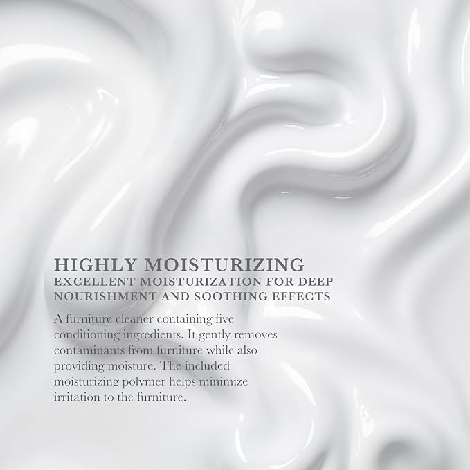 All-in-One Leather Cleaner and Conditioner for Luxury Handbags Sofas Wallets High-End Care for Fine Leather Cream Lotion Type Made in Korea