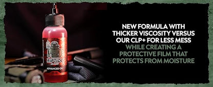 Riptide Armory Advanced Gun Cleaner & Gun Oil Kit - Cleans, Lubes, Protects Targeted Long-Lasting Formula - Nano Coat Technology - Veteran Founded & Formulated by Former US Navy Seal
