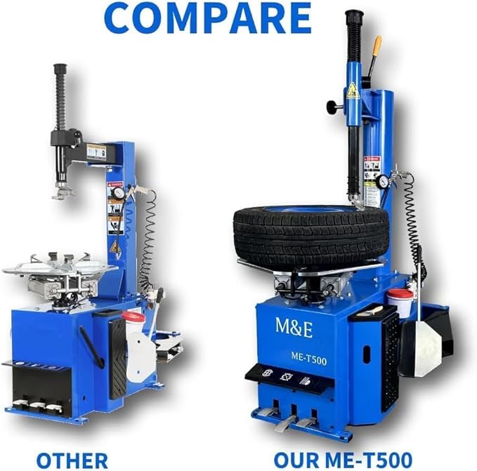 KATOOL ME 2.0HP 24" Tire Changer Machine Wheel Balancer Machine Combo Tire Changer Tire Machine (24" Combo)