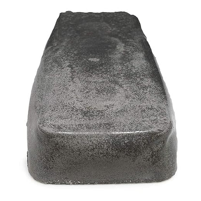 Benchmark Abrasives Buffing Compound for Coarse Buffing, Metal Polishing Compound for Buffing Wheel, Stainless Steel Scratch Remover Buffing Bar for Deburring on Metals, 1 Pound Bar (Black Emery)