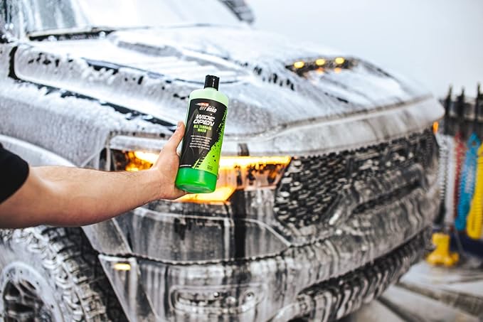 P&S Off Road Wide Open All Terrain Wash – Heavy-Duty Concentrated Soap for ATVs, UTVs & More – Tough on Dirt & Mud, Safe on All Finishes, Rust Inhibitors - 32 oz. Spray