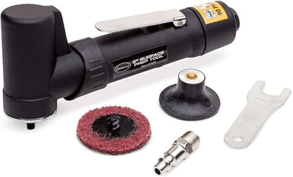 Eastwood 2 in. Surface Prep Tool Air Pneumatic Orbital Sander Disc Grinder Polisher 90 Degree Right Angle Angled Head