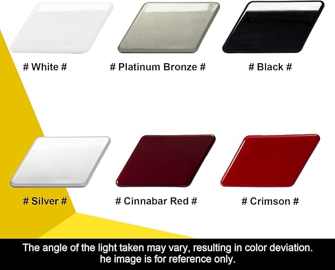 Car Front Bumper Headlight Washer Cover Compatible with BMW 3 Series E90 E91 2009 2010 2011Headlight Washer Nozzles Cover 61677211209 61677211210Cinnabar Red Right