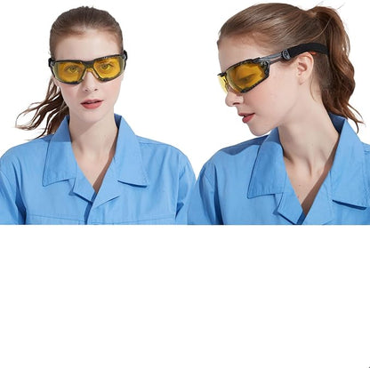 ProtectX Classic Safety Glasses, Anti-Fog Scratch Resistant Lenses, Protective Eyewear for Work, Indoor/Outdoor, ANSI Z87.1