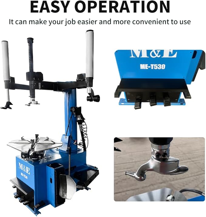 KATOOL ME 2.0HP Tire Changer Machine(Bead Blaster) Wheel Balancer Machine Combo Tire Changer Tire Machine Wheel Changers