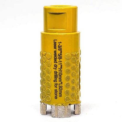 OSTEK 1-3/8'' Diamond Electroplated Dot Protection Diamond Core Drill Bits for Stone Granite