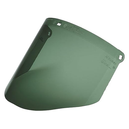 3M Polycarbonate Faceshield WP96C, Dark Green, 82702-00000, Pack of 1