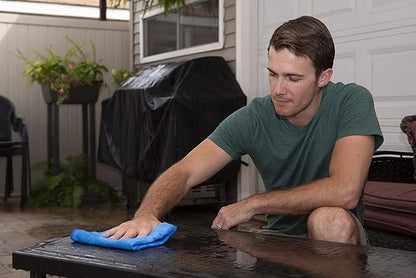 CleanTools the absorber® Large 27-Inch x 17-Inch, Red - Synthetic Premium Drying Chamois Cloth for Car - Super Absorbent, Scratch-Free and Washable