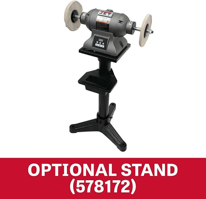 JET 8-Inch Industrial Bench Buffer, Variable Speed, 1 HP, 115/230V 1Ph (IBG-8VSB)