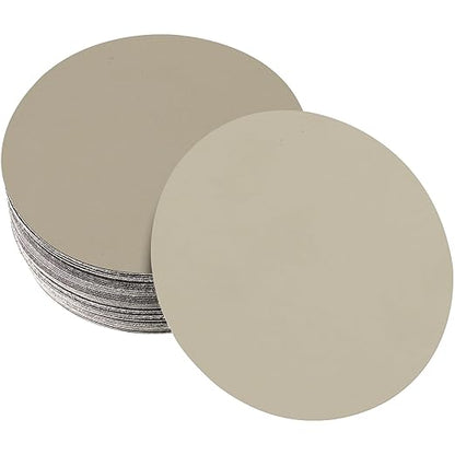 20PCS 6 inch Silicon Carbide Sanding Discs 7000 Grit, Wet Dry Orbital Sander Hook and Loop Sandpaper Disc Ultra Fine Grit, Best for Metal,Automotive Precision Polishing