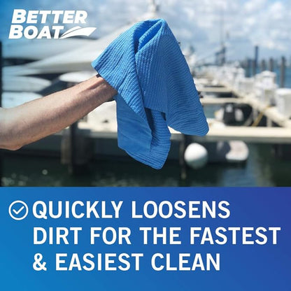 Super Absorbent Towels, Synthetic Chamois Cloth for Car and Boat Drying, Smooth Cooling Towel, Marine Grade Cleaning Supplies, PVA Shammy Wash Towel 1 Pack