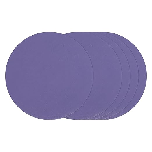 Kozelo 40 Pcs Sanding Discs 3 Inch 800 Grit Hook and Loop Random Orbital Sandpapers Suitable for Drywall Sander Wood Metal Furniture, Purple