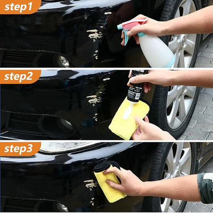 Scratch Remover for Vehicles, 2026 Upgraded Car Scratch Remover Polishing Wax, Car Scratch Repair Paste with Wipe and Sponge for Deep Scratches (1)
