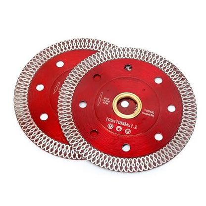 4inch Super Thin Diamond Porcelain Blade for Cutting Porcelain Tile Granite Marbles (DC-SXSB01-2pc)……