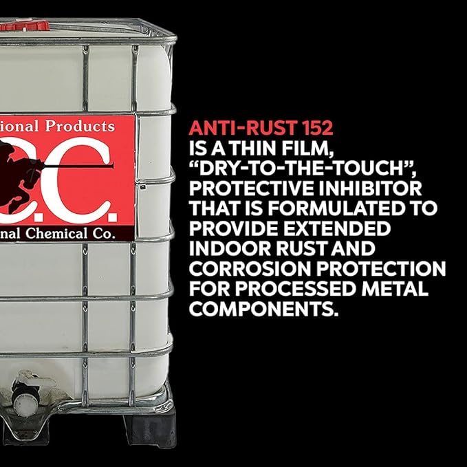 International Chemical Company Anti-Rust 152 Barium-Free Evaporative Solvent Rust and Corrosion Preventative, 275 Gallons