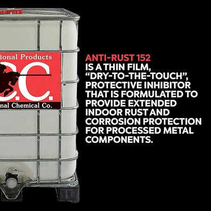International Chemical Company Anti-Rust 152 Barium-Free Evaporative Solvent Rust and Corrosion Preventative, 275 Gallons