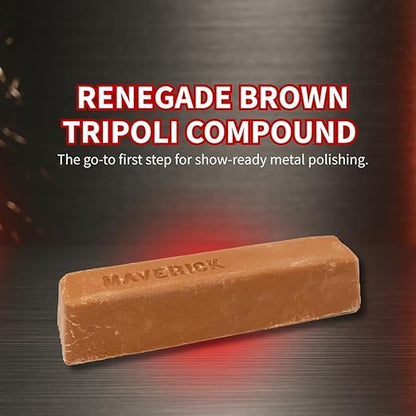 Renegade Products Brown Buffing Compound for Polishing (Cut) (Brown)