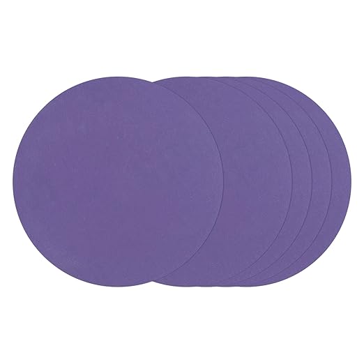 Kozelo 40 Pcs Sanding Discs 3 Inch 1200 Grit Hook and Loop Random Orbital Sandpapers Suitable for Drywall Sander Wood Metal Furniture, Purple
