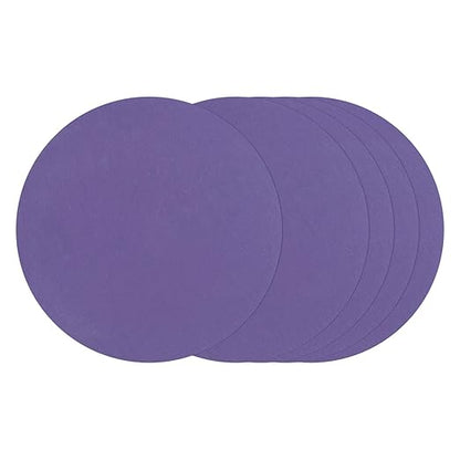 Kozelo 40 Pcs Sanding Discs 3 Inch 1200 Grit Hook and Loop Random Orbital Sandpapers Suitable for Drywall Sander Wood Metal Furniture, Purple