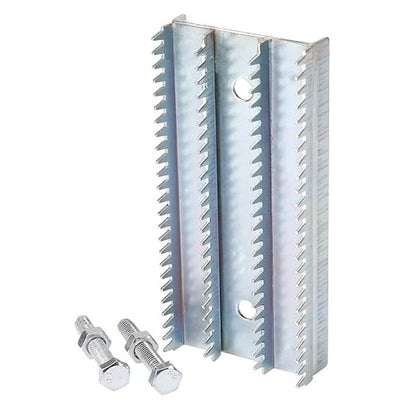 Buff Rake Metal Plate Replacement Buffing Wheel Rake Teeth with 2 Set Screw