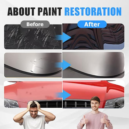 Car Scratch Removal Wax, 2026 Upgrade Scratch Remover for Vehicles, Car Scratch Repair Paste with Sponge, Car Polishing Wax Scratchs Remover Cars Paint Scratchs Repair Kit for Deep Scratches (3 Pack)