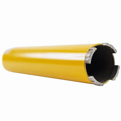 Delta Diamond Cougar HD Premium 2-1/4 Inch Dry Diamond Core Drill Bit, 5/8"-11 Threaded Arbor, Turbo Laser-Welded Segments for Cured Concrete with Rebar, Brick, Block, Masonry, Stone (2-1/4 inch)