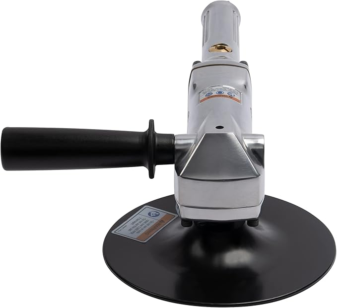 Ingersoll Rand 314-B - 7" Air Angle Polisher & Buffer, Composite Pad, 3000 RPM, 0.5 HP