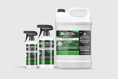 Dress Up, Interior Car Cleaner & Shiner for Car Care and Detailing, Cleaner for Dashboards, Screens, and other Surfaces (Safe Cleaning on Leather, Vinyl, Plastic & More) (1 Gallon)