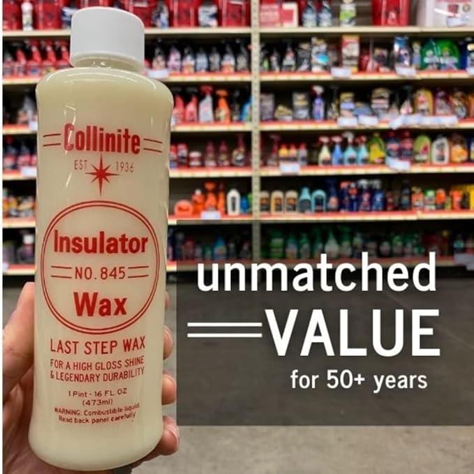 Collinite No. 845 Insulator Wax & Towel Combo