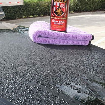 WOLFGANG CONCOURS SERIES Uber SiO2 Silica Spray | Ultimate Water Beading | Super Slick | Easy to Use | Long Lasting Spray Sealant | 16oz Bottle