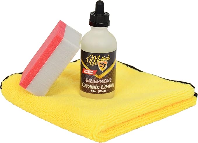Graphene Ceramic Coating (5 Year 10H Protectant for Paint, Wheels, Glass, Chrome), 4 fl. oz.